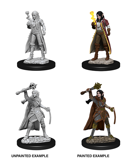 Dungeons & Dragons Nolzur's Marvelous Unpainted Miniatures: W10 Elf Cleric Female - Bards & Cards