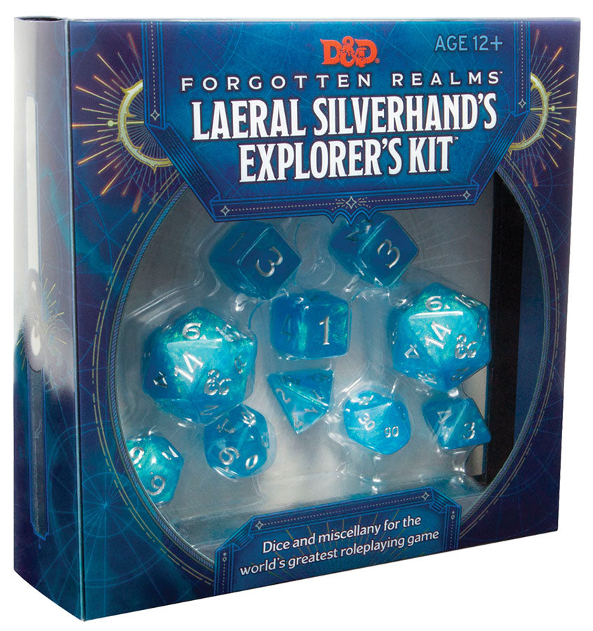 Dungeons and Dragons RPG: Forgotten Realms Laeral Silverhands Explorers Kit - Bards & Cards