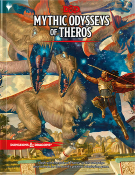 Dungeons and Dragons RPG: Mythic Odysseys of Theros Hard Cover - Bards & Cards