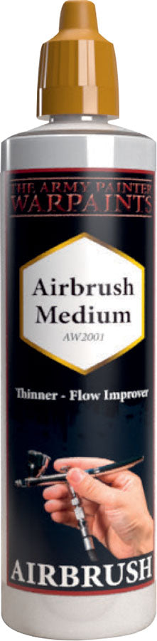 The Army Painter Airbrush Medium: Thinner - Flow Improver 100ml - Bards & Cards