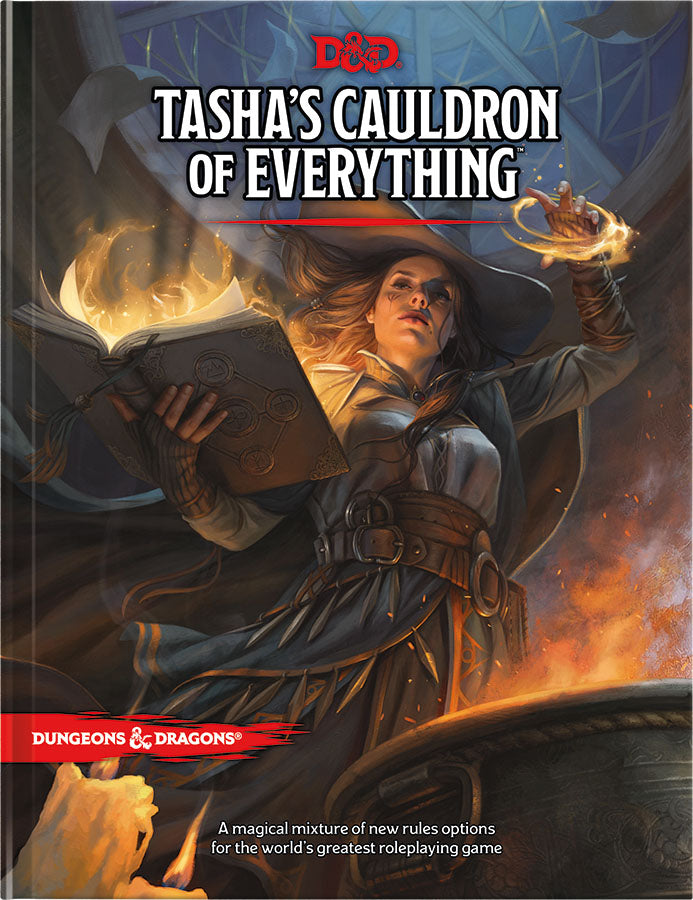 Dungeons & Dragons RPG: Tasha`s Cauldron of Everything Hard Cover - Bards & Cards