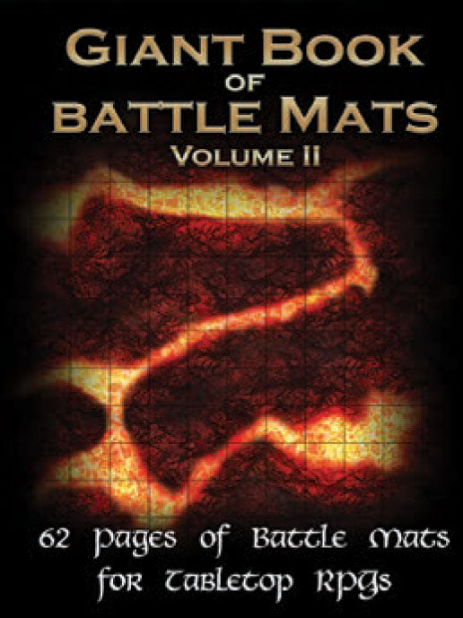 Battle Mats: Giant Book of Battle Mats - Volume II - Bards & Cards