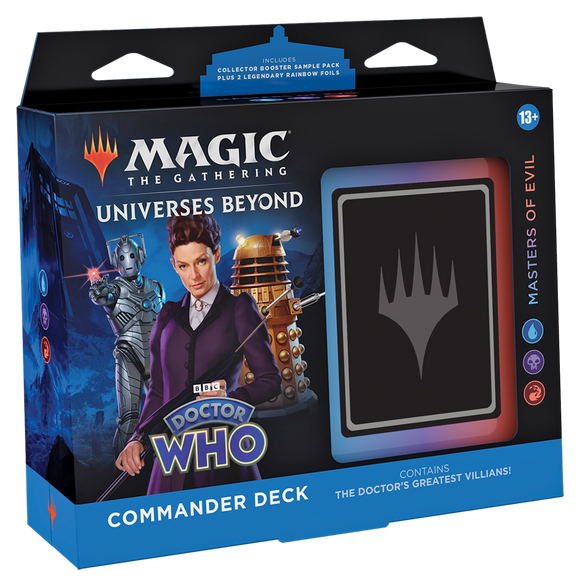 Doctor Who - Commander Deck (Masters of Evil) - Bards & Cards