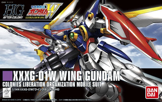 Bandai Hobby #162 HGAC XXXG-01W Wing Gundam Model Kit, 1/144 Scale - Bards & Cards