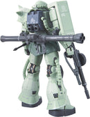Gunpla Model: Bandai #04 MS-06F Zaku II 1/144 Real Grade - Bards & Cards