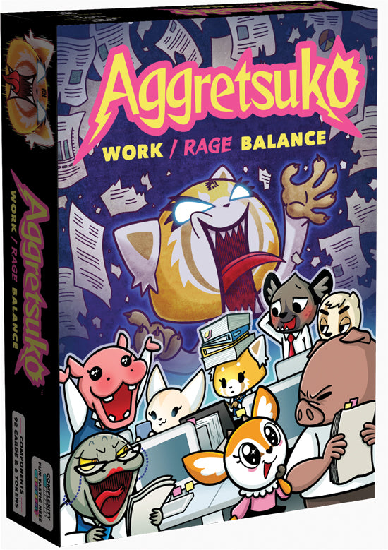 Aggretsuko - Work/Rage Balance - Bards & Cards