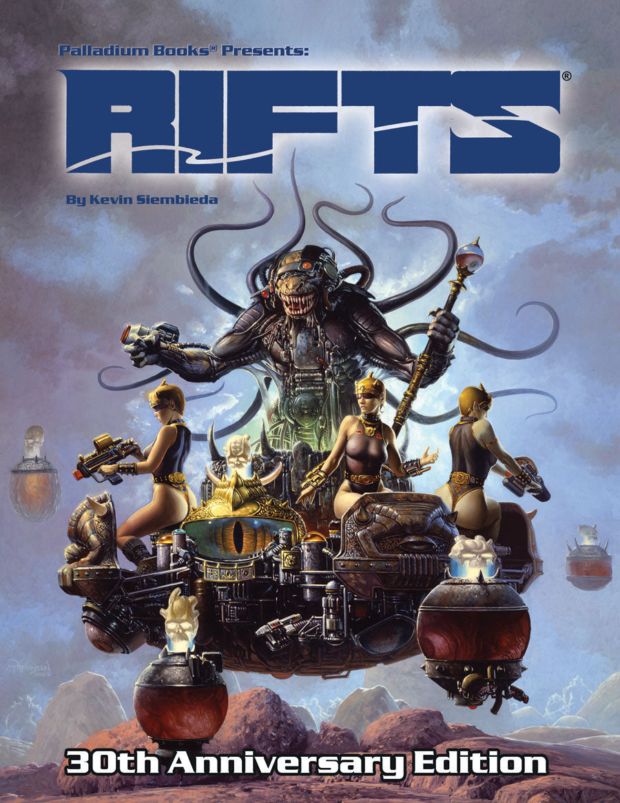 Rifts RPG Anniversary Commemorative Edition Hardcover - Bards & Cards