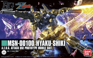 Bandai HGUC Hyaku-Shiki (Revive) Gundam Zeta Action Figure (1/144 Scale) - Bards & Cards