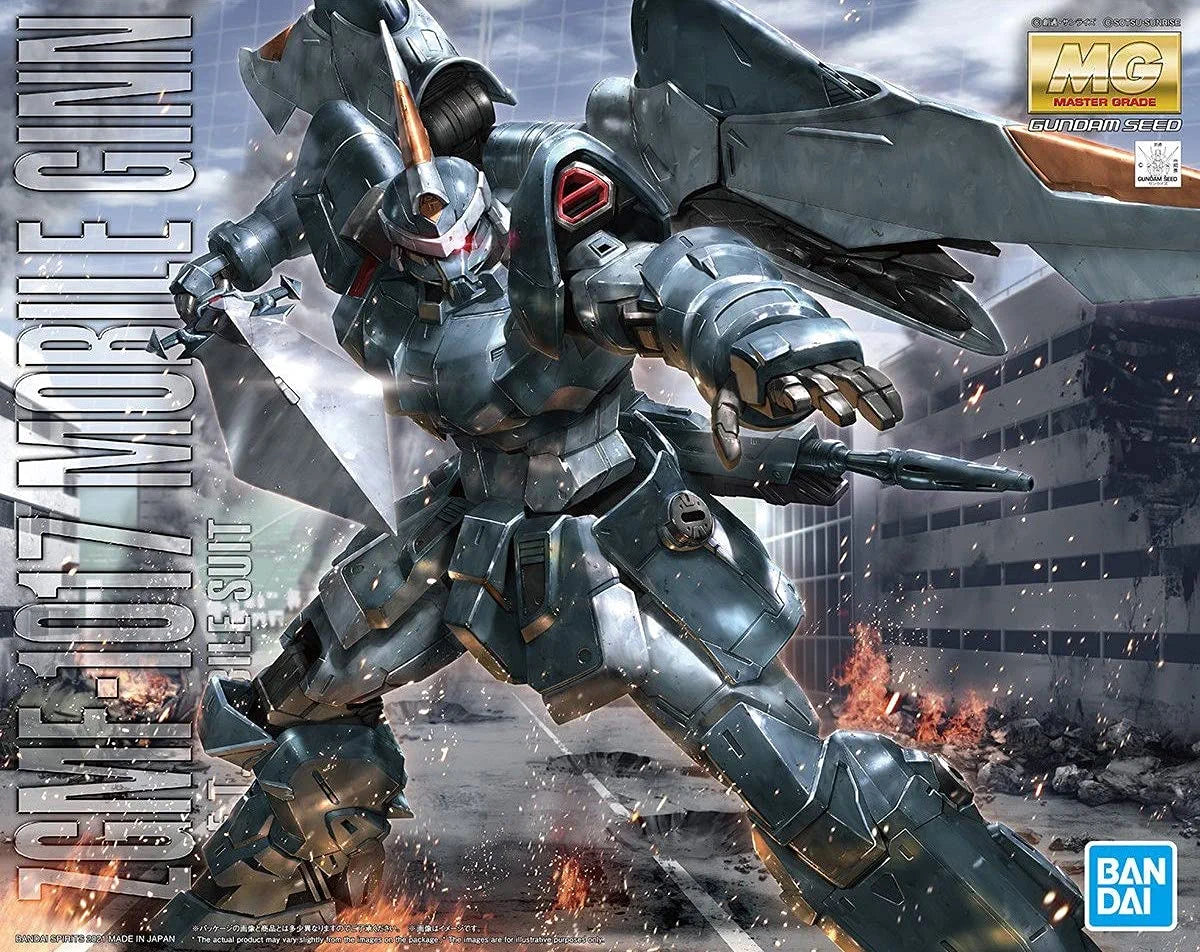 Bandai Hobby - MG Gundam Seed Mobile Ginn - Bards & Cards
