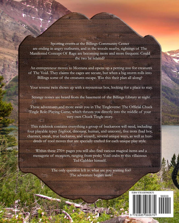 The Tingleverse: The Official Chuck Tingle Role-Playing Game - Bards & Cards