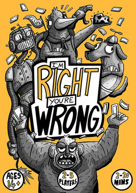 I'm Right You're Wrong - A Light Strategy Game About Arguments! - Bards & Cards