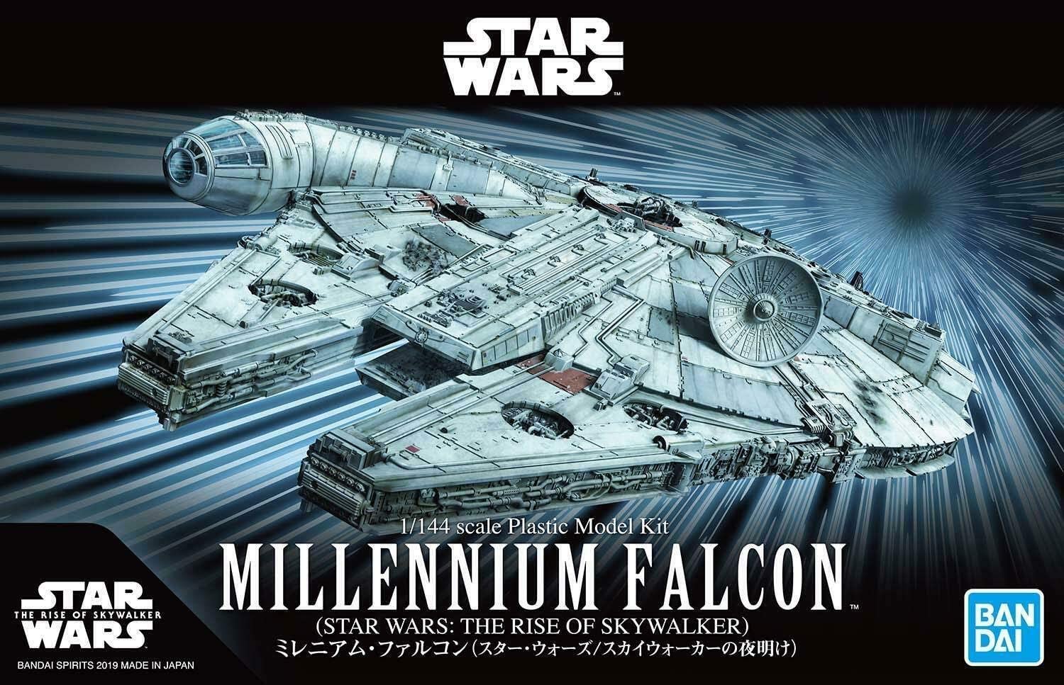 Bandai Hobby Star Wars 1/144 Millennium Falcon Rise of Skywalker - Bards & Cards