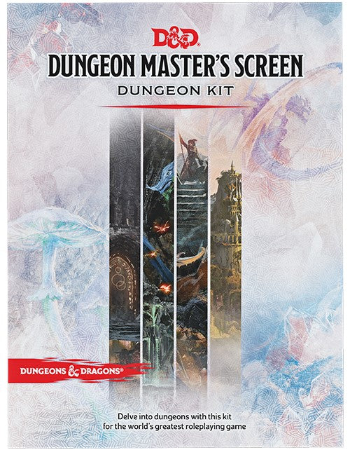 Dungeons and Dragons RPG: Dungeon Master`s Screen Dungeon Kit - Bards & Cards