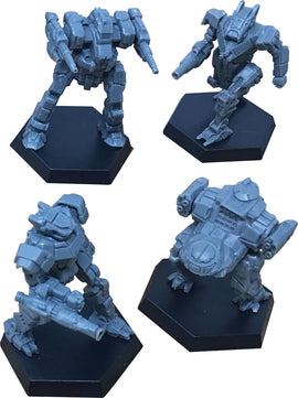 BattleTech: Miniature Force Pack - Inner Sphere Striker Lance - Bards & Cards