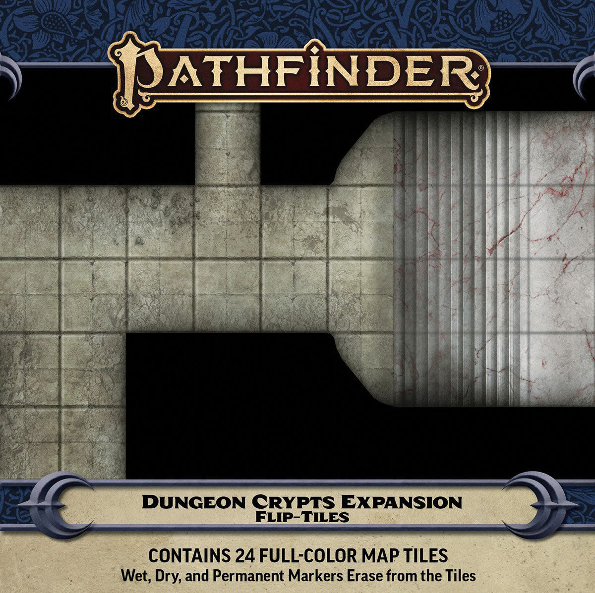 Pathfinder RPG: Flip-Tiles - Dungeon Crypts Expansion - Bards & Cards