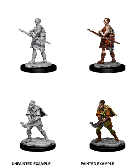 Dungeons & Dragons Nolzur's Marvelous Unpainted Miniatures: W11 Human Ranger Female - Bards & Cards