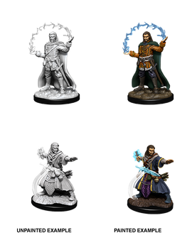 Dungeons & Dragons Nolzur's Marvelous Unpainted Miniatures: W11 Human Wizard Male - Bards & Cards