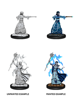 Dungeons & Dragons Nolzur's Marvelous Unpainted Miniatures: W12 Elf Wizard Female - Bards & Cards