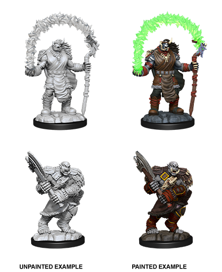 Dungeons & Dragons Nolzur's Marvelous Unpainted Miniatures: W12 Orc Adventurers - Bards & Cards