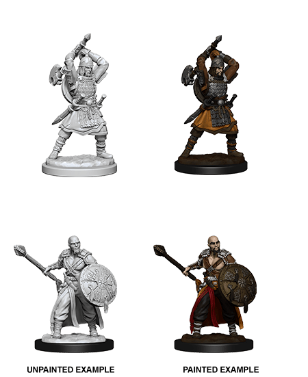 Nolzur's Marvelous Unpainted Miniatures: W13 Human Barbarian Male - Bards & Cards