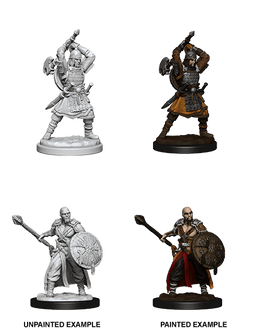 Nolzur's Marvelous Unpainted Miniatures: W13 Human Barbarian Male - Bards & Cards
