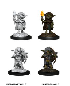 Pathfinder Deep Cuts Unpainted Miniatures: W13 Goblin Rogue Female - Bards & Cards