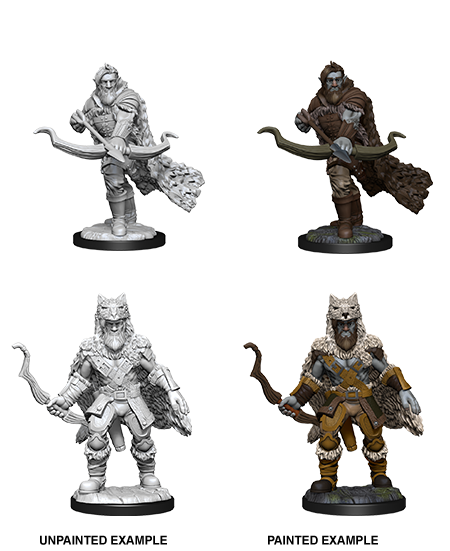 Dungeons & Dragons Nolzur's Marvelous Unpainted Miniatures: W14 Firbolg Ranger Male - Bards & Cards