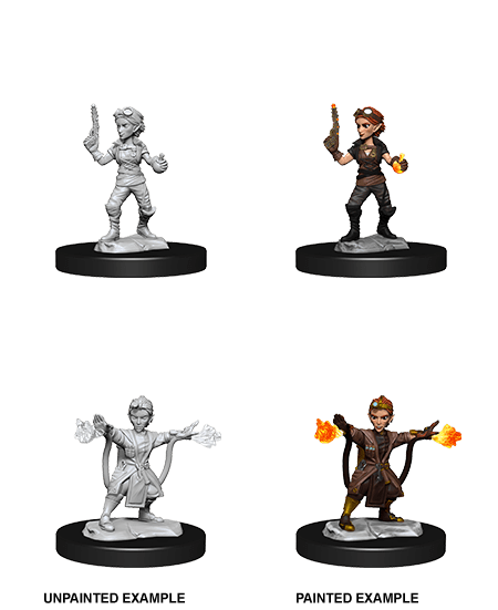 Dungeons & Dragons Nolzur's Marvelous Unpainted Miniatures: W14 Gnome Artificer Female - Bards & Cards