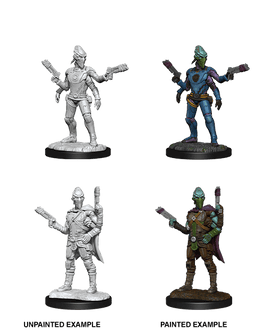 Starfinder Deep Cuts Unpainted Miniatures: W15 Kasatha Operative - Bards & Cards