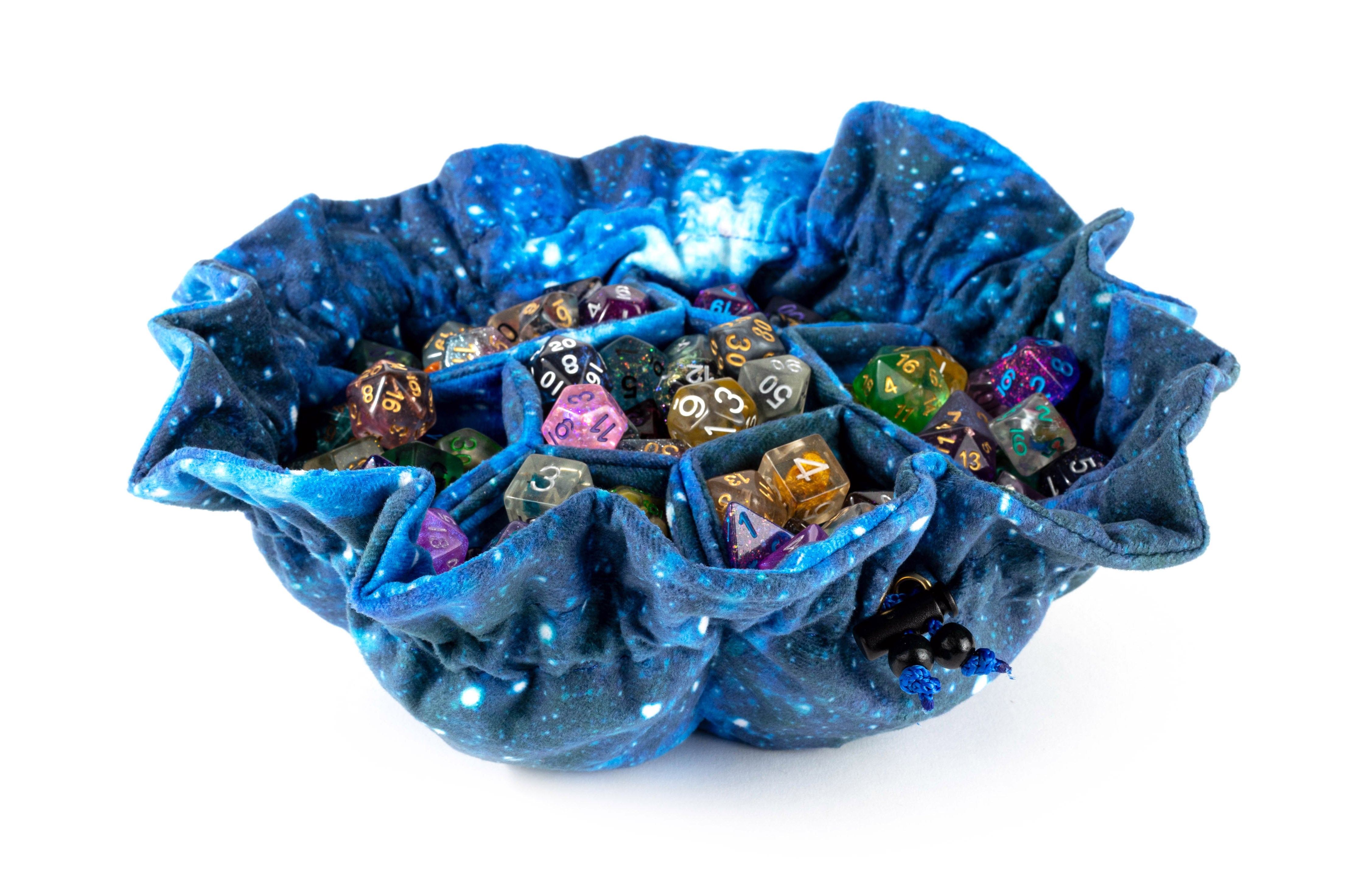 MDG Dice Bag with Pockets: Galaxy - Bards & Cards