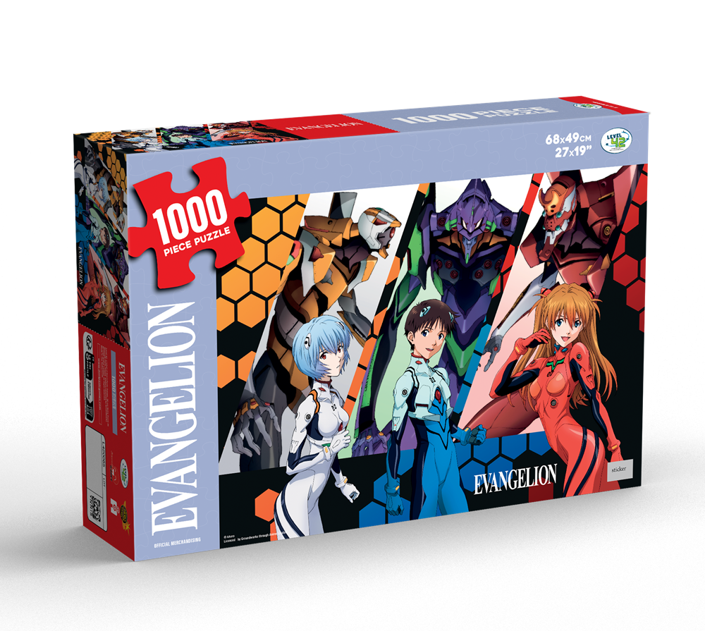 Evangelion Jigsaw Puzzle - Japanime Games - Bards & Cards