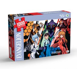 Evangelion Jigsaw Puzzle - Japanime Games - Bards & Cards