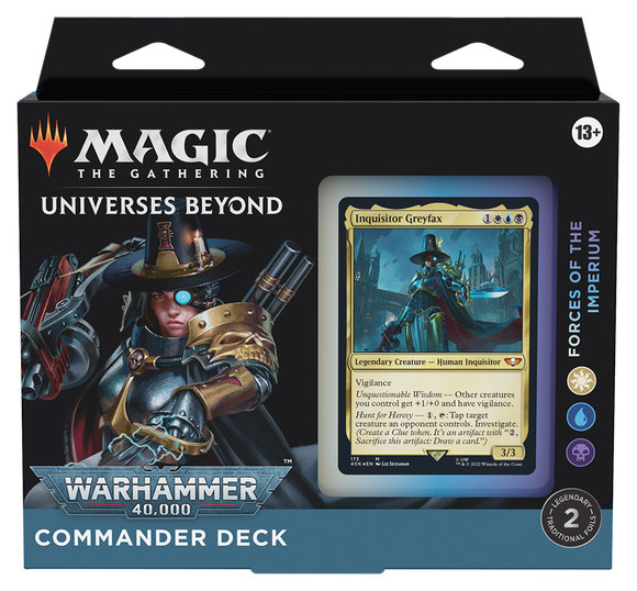 Warhammer 40,000 - Commander Deck (Forces of the Imperium) - Bards & Cards