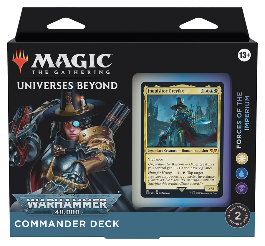 Warhammer 40,000 - Commander Deck (Forces of the Imperium) - Bards & Cards