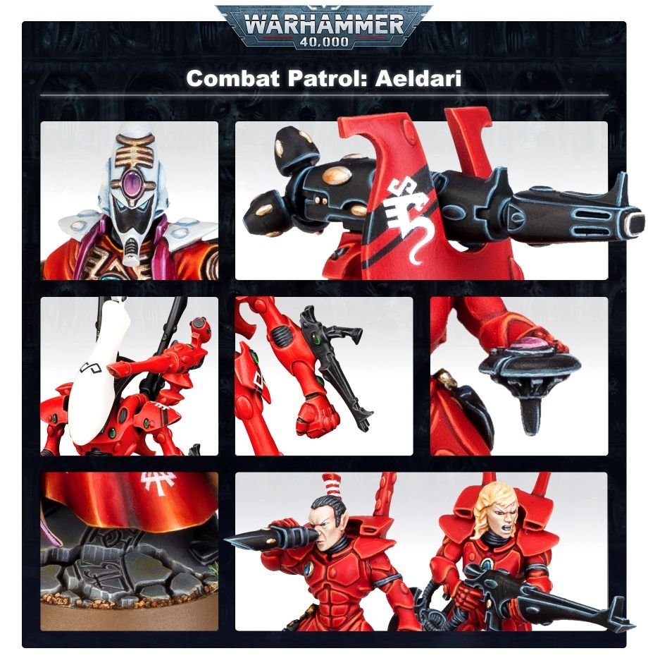 Warhammer 40k - Combat Patrol: Aeldari - Bards & Cards