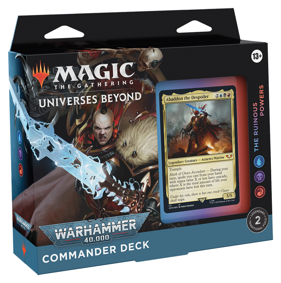 Warhammer 40,000 - Commander Deck (The Ruinous Powers) - Bards & Cards