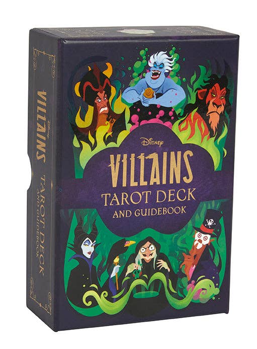 Disney Villains Tarot Deck and Guidebook - Bards & Cards
