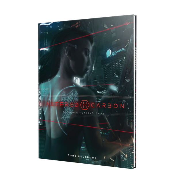 Altered Carbon RPG: Core Rulebook Hardcover - Bards & Cards
