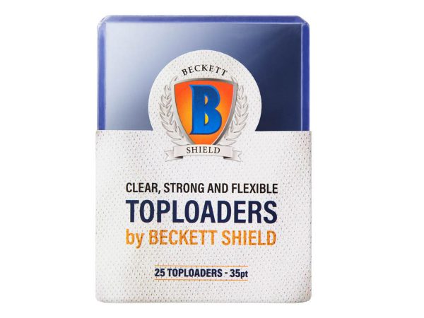 Beckett Shield: Toploader 35pt (25) - Bards & Cards