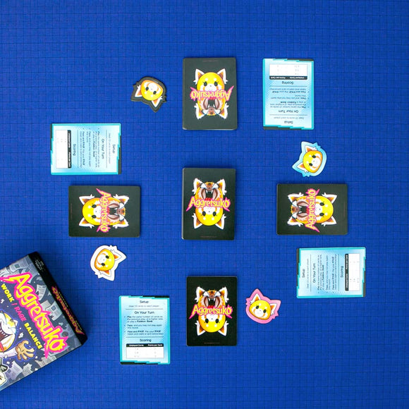 Aggretsuko - Work/Rage Balance - Bards & Cards