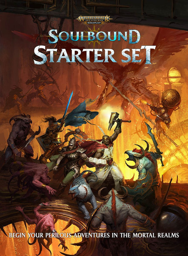 Warhammer Age of Sigmar - Soulbound RPG: Starter Set - Bards & Cards