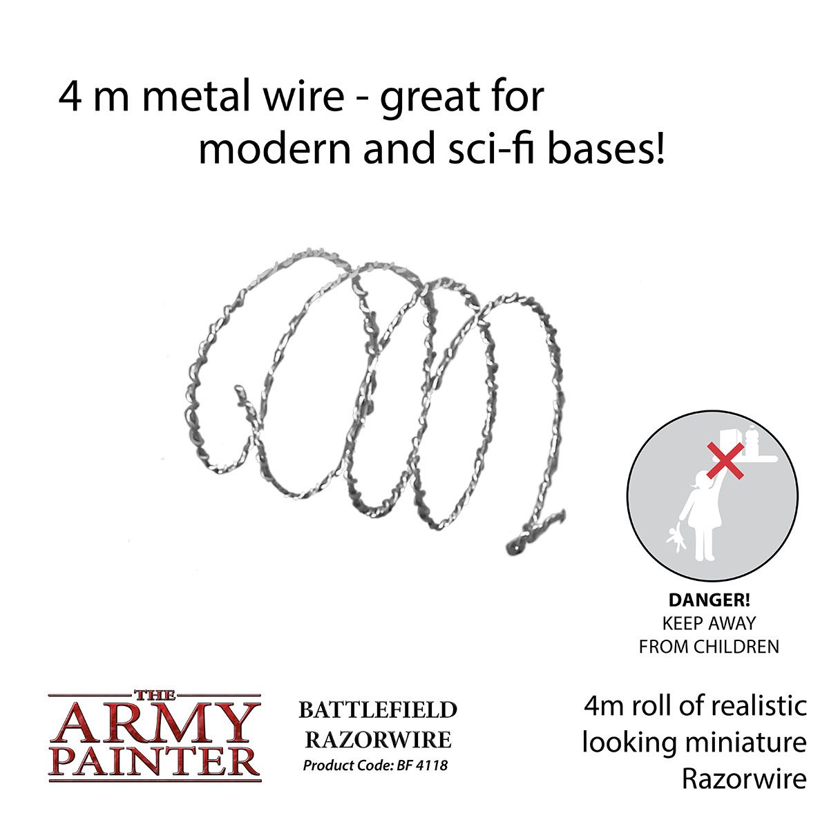 The Army Painter: Battlefield Razorwire - Bards & Cards