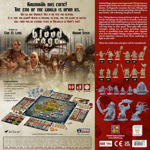 Blood Rage Core Box - Bards & Cards
