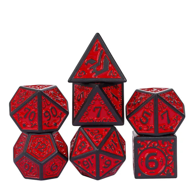 Bloodthirst RPG Dice Set - Bards & Cards