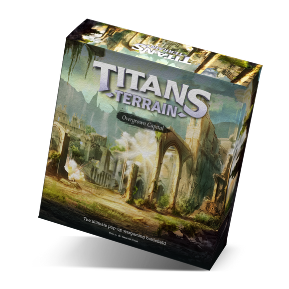 Titans Terrain - Overgrown Capitol Set - Bards & Cards