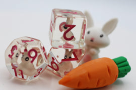 Backyard Bunny RPG Dice Set - Bards & Cards