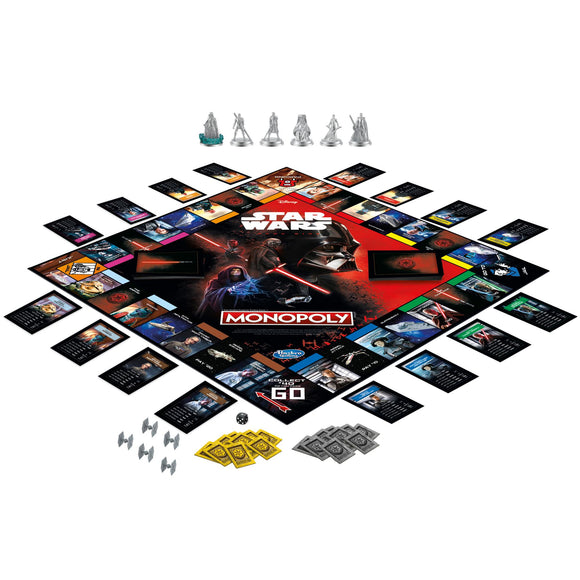 Monopoly: Disney Star Wars Dark Side Edition - Bards & Cards