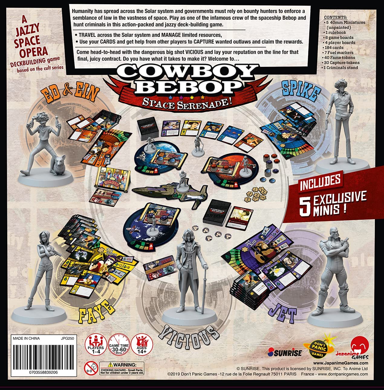 Cowboy Bebop: Space Serenade - Bards & Cards