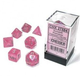 Chessex 7-Die Set - Bards & Cards