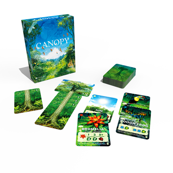 Canopy - Compete to Grow the Most Bountiful Rainforest - Bards & Cards